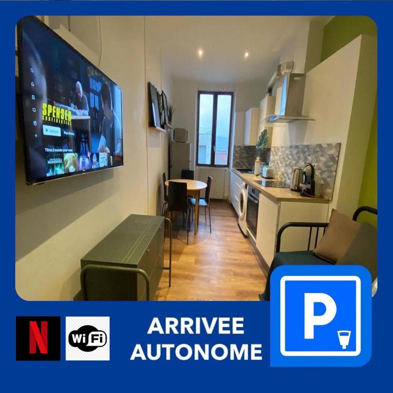 Appartamento 012 Chic & Cosy F2 34M2 Hypercentre Wifi Smart Tv Netflix Saint-Etienne  Esterno foto